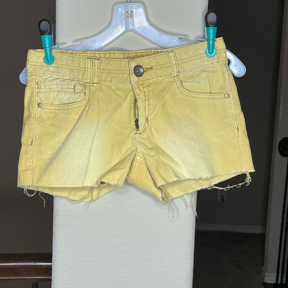 Anthropologie Pilcro and the Letterpress Golden Shorts Size 26 Boho Festival